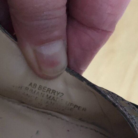 Audrey Brooke Berry 2 Platform Pumps - Picture 6 of 8